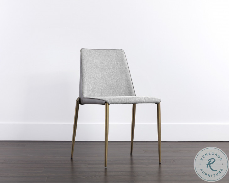 Renee Belfast Heather Gray Stackable Dining Chair Set Of 2