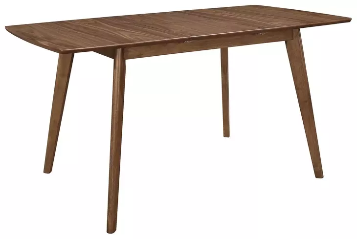 Alfredo Natural Walnut Extendable Dining Table