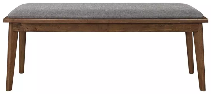 Alfredo Natural Walnut Dining Bench