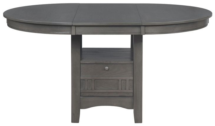 Lavon Medium Grey Extendable Dining Table