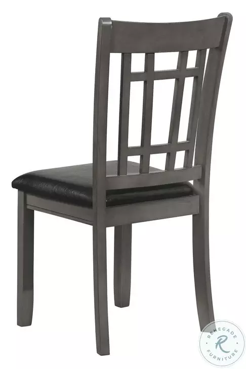 Lavon Medium Grey Extendable Dining Room Set