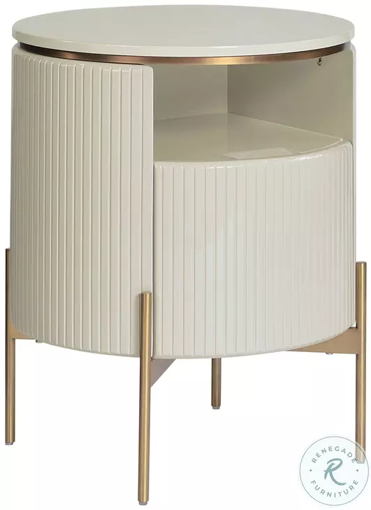 Paloma Gold End Table