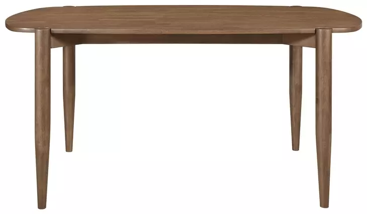 Dortch Walnut Solid Wood Oval Dining Table