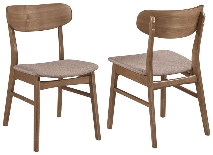 Dortch Brown Side Chair Set of 2