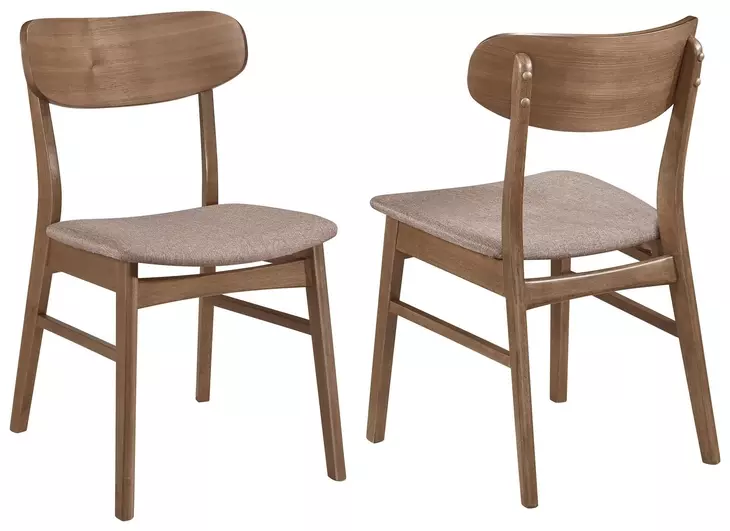 Dortch Brown Side Chair Set of 2