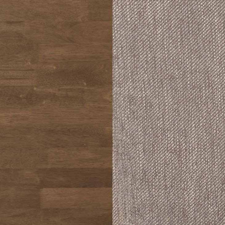 Dinah Brown Danish Y Shaped Back Wishbone Side Chair Set of 2