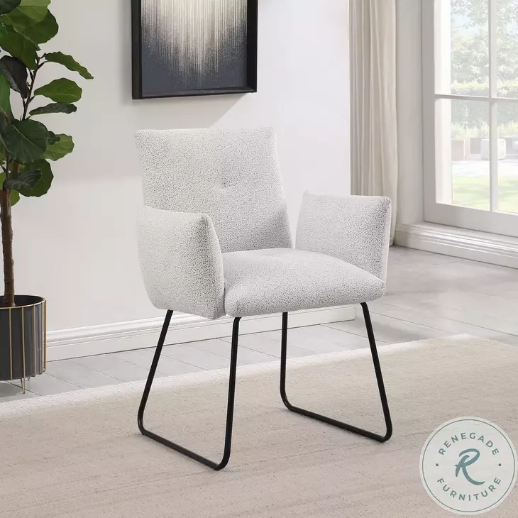 Ackland Light Gray Upholstered Dining Chair Set Of 2