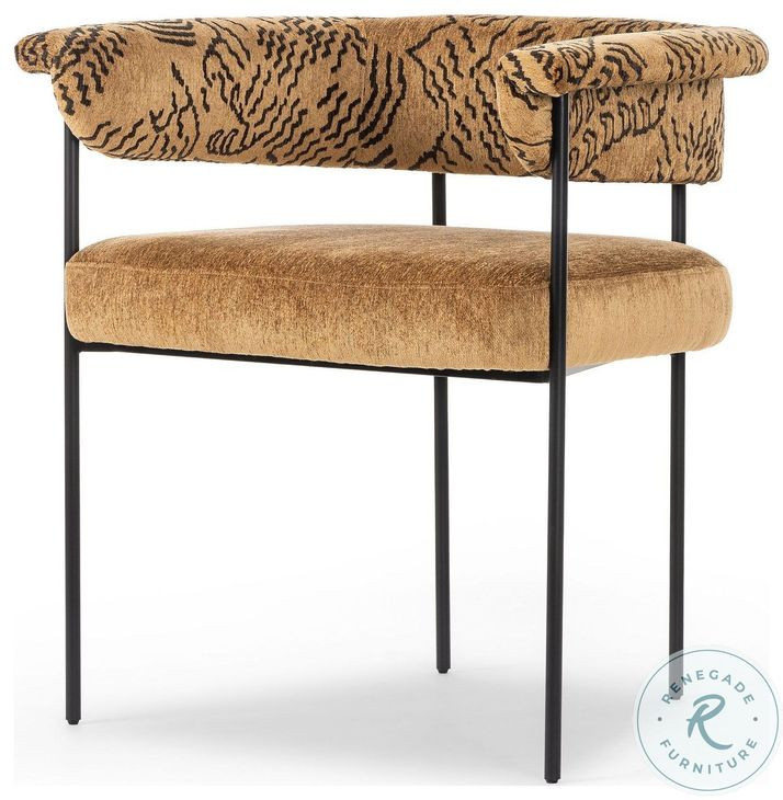 Carrie Dharma Ochre Dining Chair