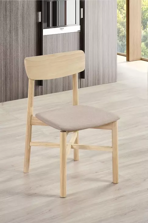 Parkridge Tan And White Washed Side Chair Set Of 2