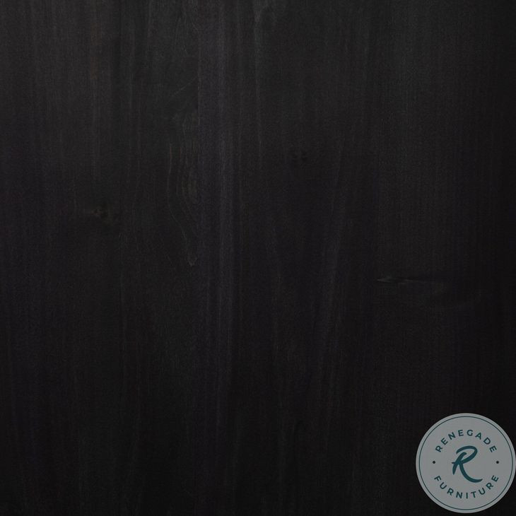 Trey Black Wash Poplar 7 Drawer Dresser