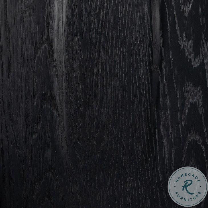 Gregory Black Oak Dining Chair Set of 2