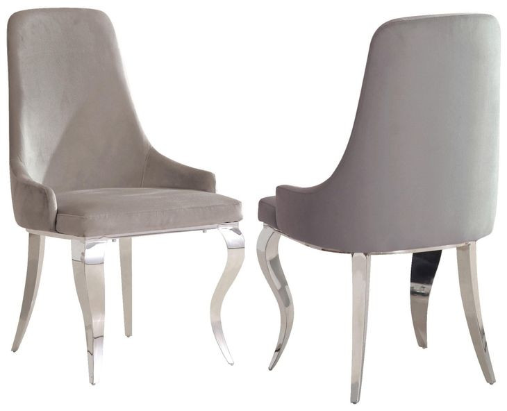 Antoine Grey Dining Chair Set Of 2