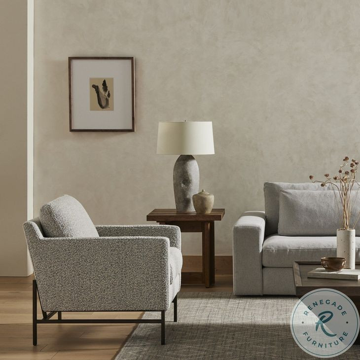 Vanna Knoll Domino Performance Fabric Chair