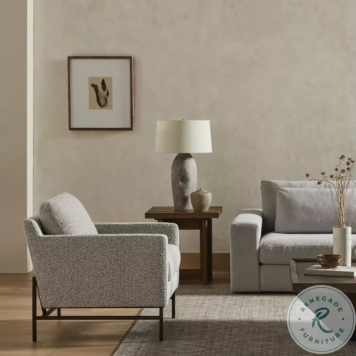 Vanna Knoll Domino Performance Fabric Chair