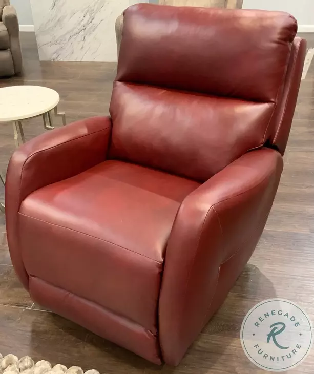 Esprit Palermo Crimson Wall Hugger Power Headrest Recliner