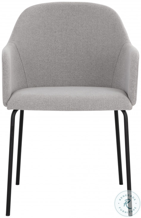 Mina Warm Grey Hensley Arm Chair