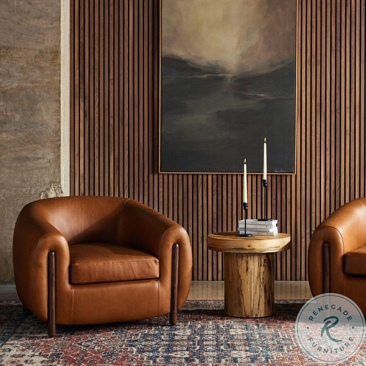 Lyla Valencia Camel Chair