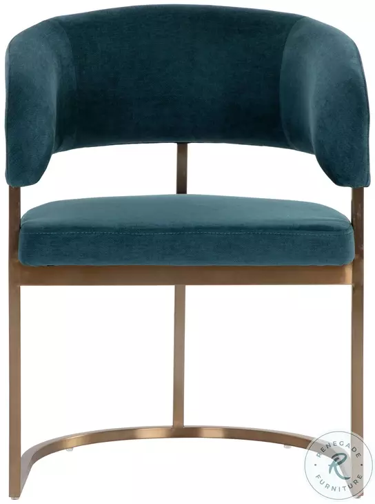 Danny Teal Marris Arm Chair