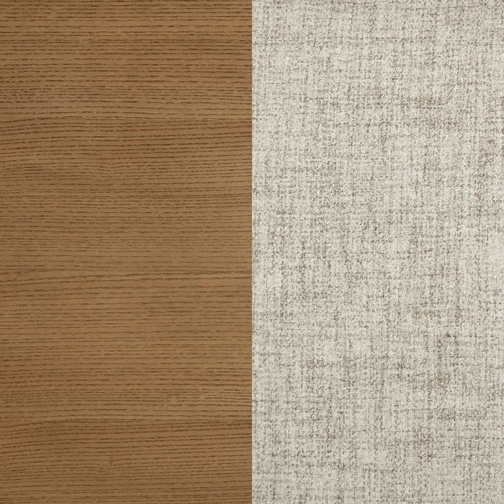 Bruner Oatmeal Upholstered Side Chair Set Of 2