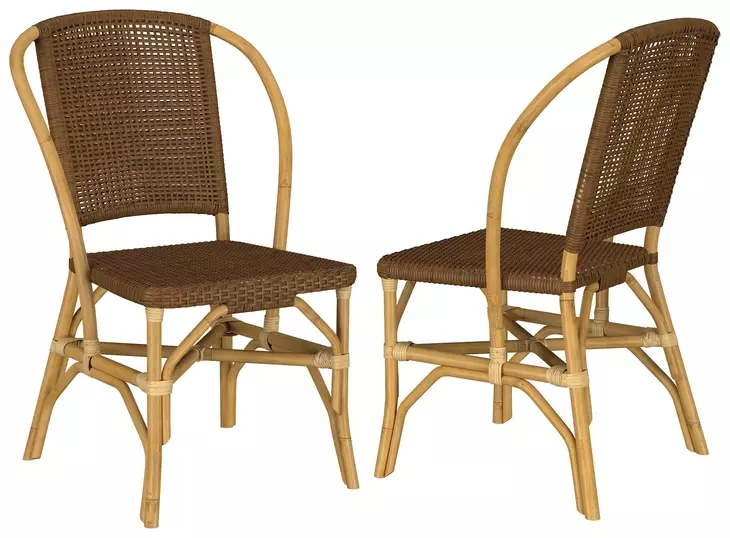 Lexley Brown Side Chair Set of 2