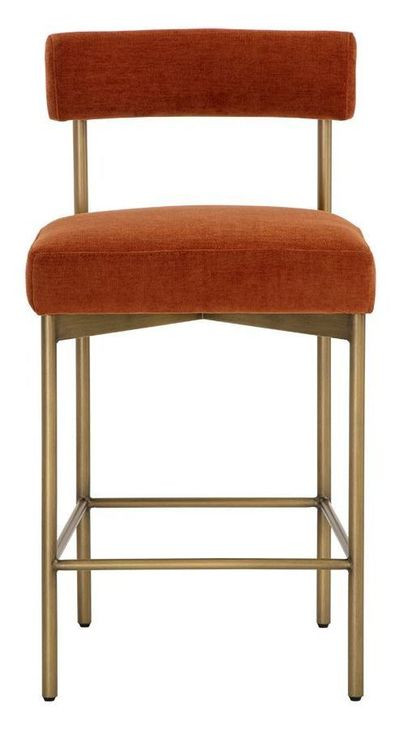 Seneca Danny Rust Counter Height Stool