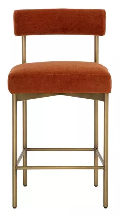 Seneca Danny Rust Counter Height Stool