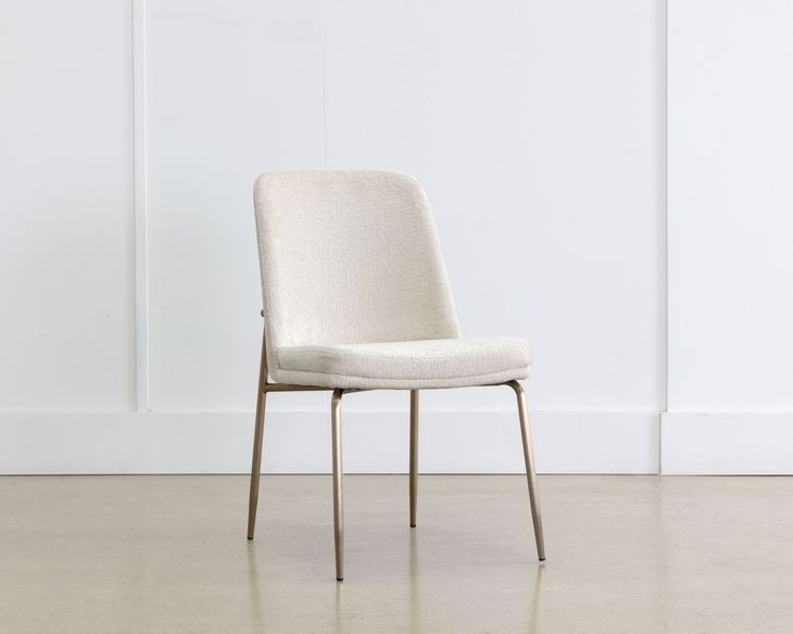 Zeke Bergen Ivory Dining Chair Set of 2
