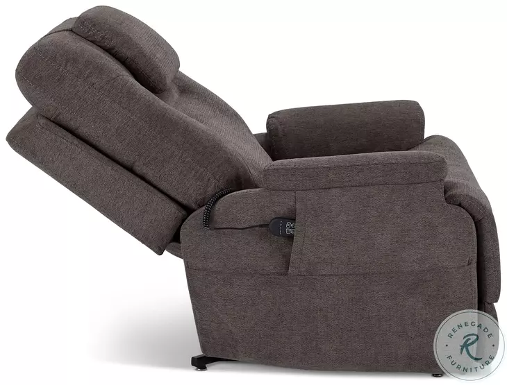 Zecliner Model 2+ Umber Fabric Lift Power Recliner with