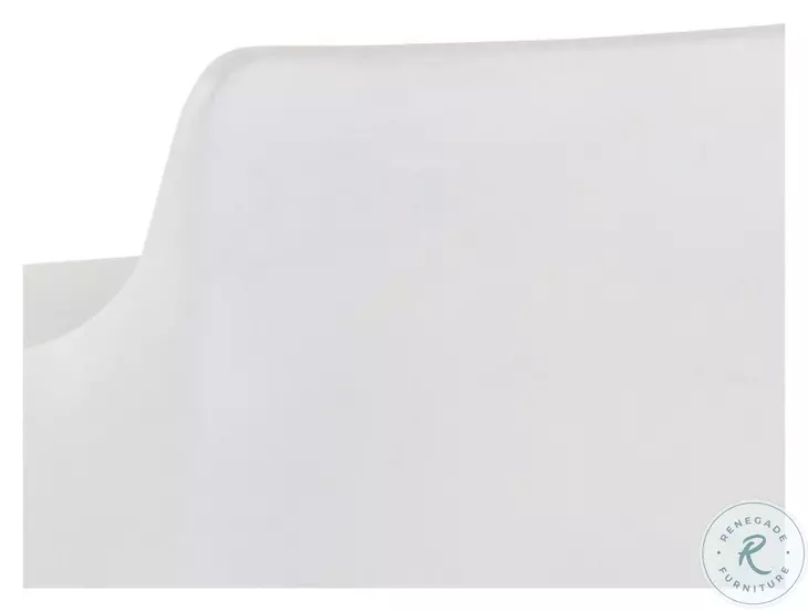 Ledger White Outdoor Dining Chair