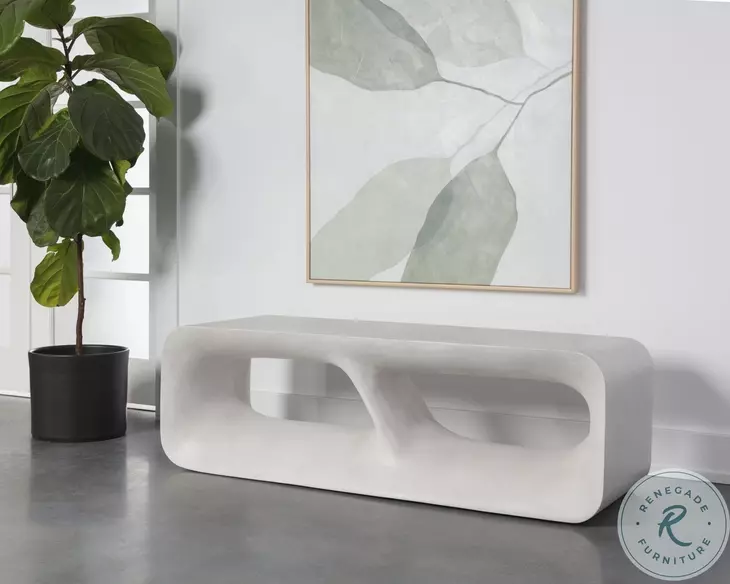 Kurver Terrazzo Bench