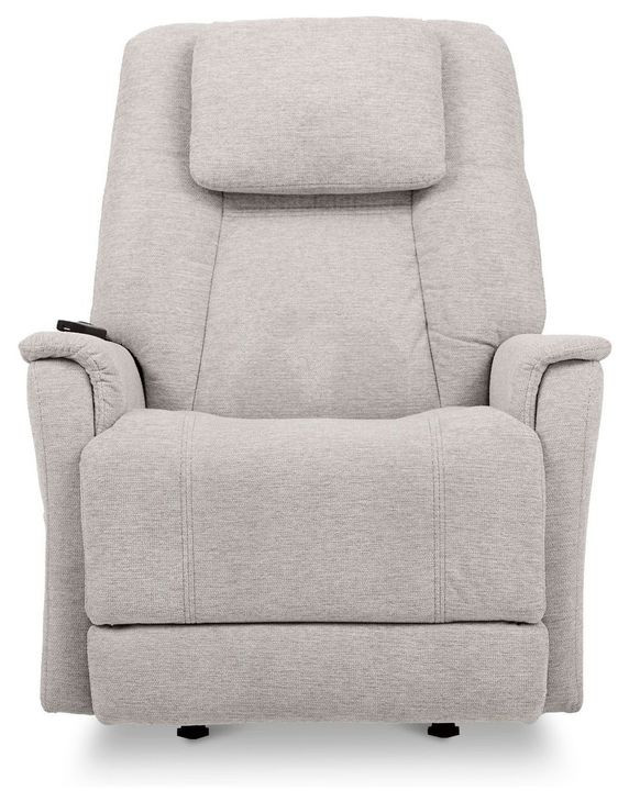 Zecliner Model 3+ Ceramic Gray Performance Fabric Zero Gravity Rocker Power Sleep Recliner with USB Charging and LED