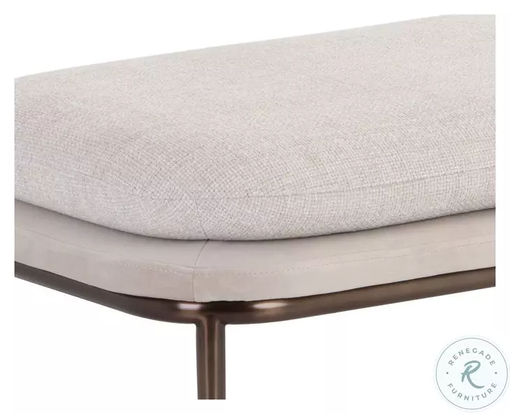 Azriel Chacha Cream Bench