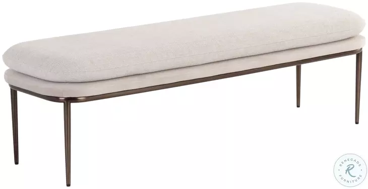 Azriel Chacha Cream Bench