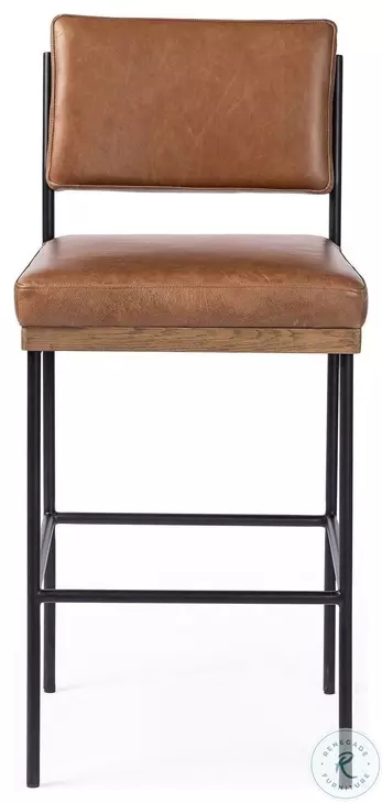 Benton Sonoma Chestnut Bar Stool