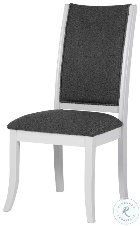 Judd Pearl White 54" Round Dining Room Set