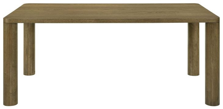 Castlewood Brown Oak 71" Rectangular Dining Table
