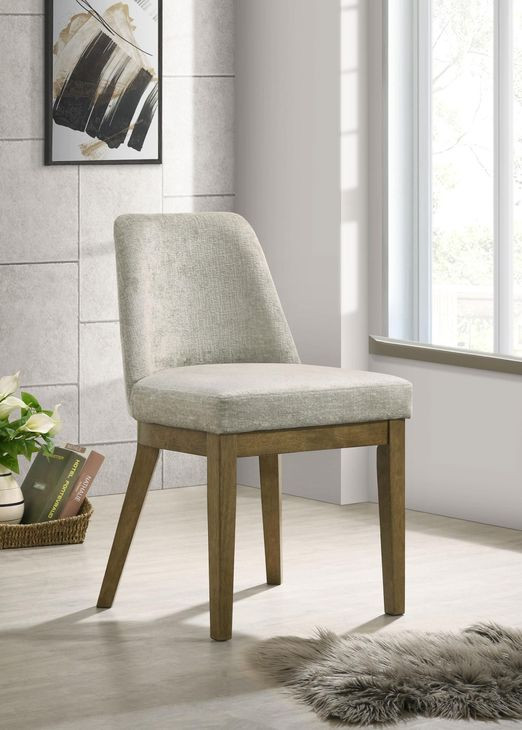 Castlewood Light Tan Upholstered Side Chair Set Of 2