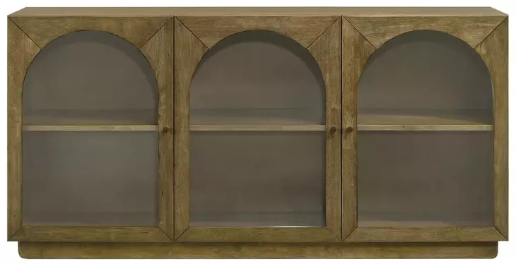 Castlewood Brown Oak 71" Sideboard