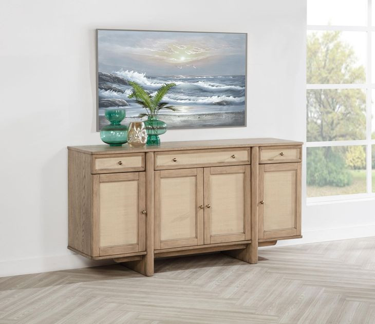 Kailani Beige Oak Sideboard