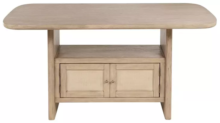 Kailani Beige Oak Counter Height Dining Table