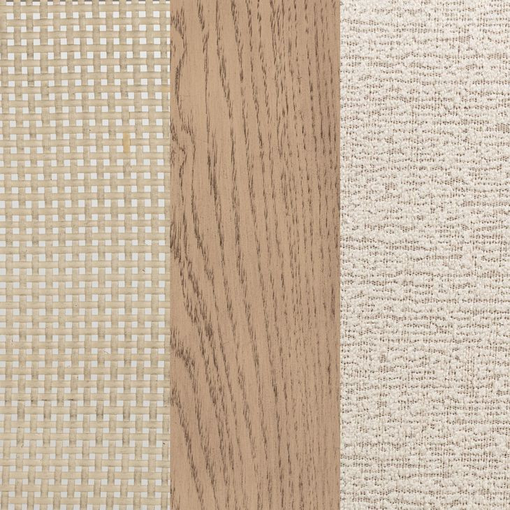 Kailani Beige Oak Counter Height Stool Set Of 2