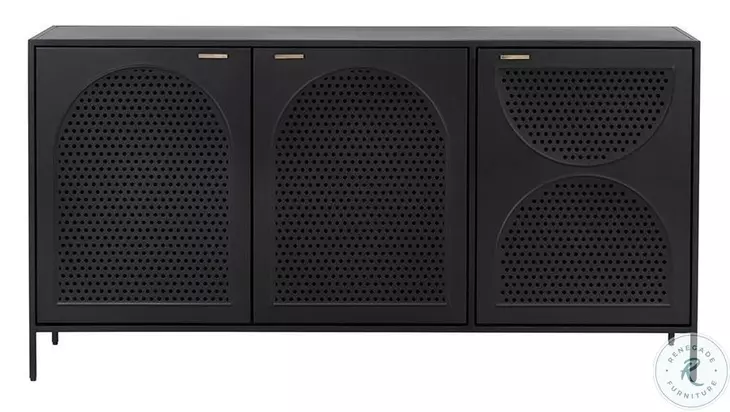 Aziza Black Sideboard
