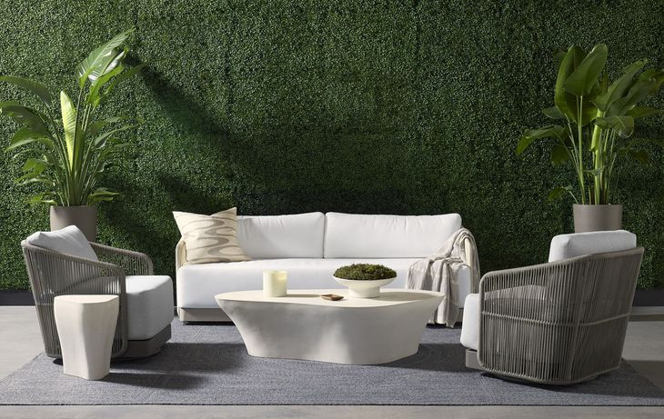 Dali White Occasional Table Set