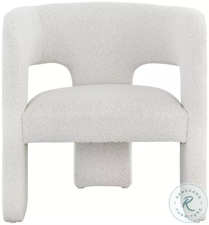 Isidore Copenhagen White Lounge Chair