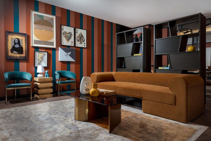 Danny Teal Marris Arm Chair