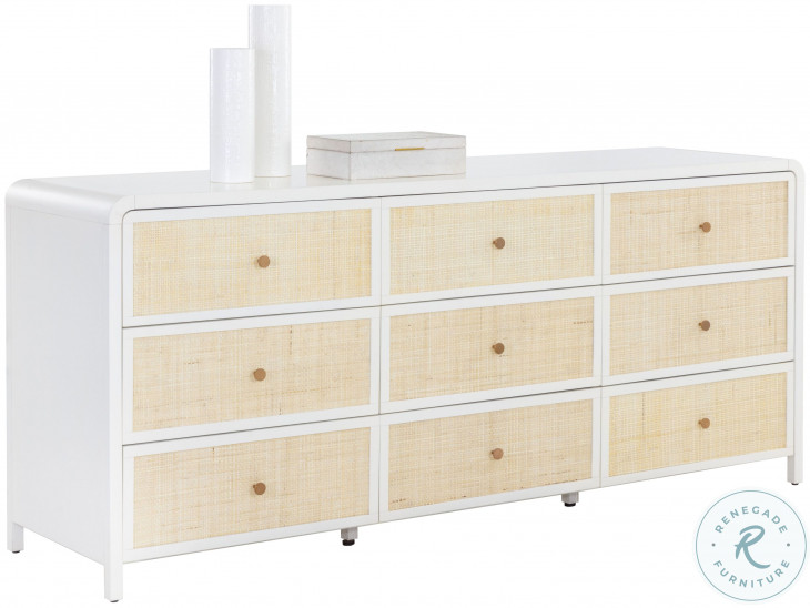 Tierra White Large Dresser