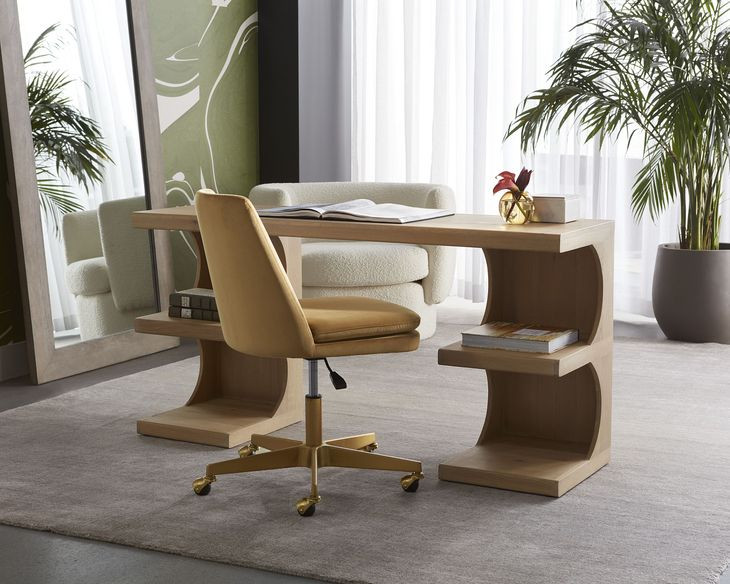 Berget Gold Sky Office Chair