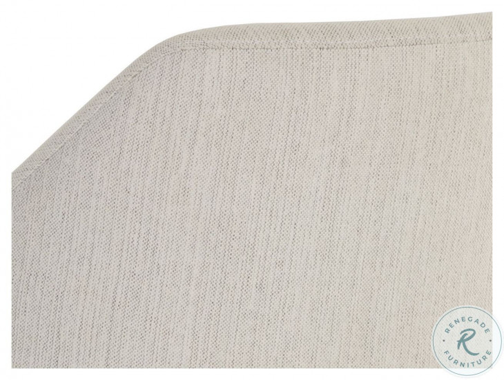 Milton Mina Ivory Dining Arm Chair