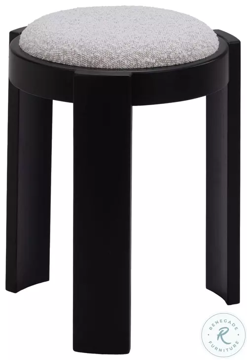 Banjul Misty Gray Ottoman