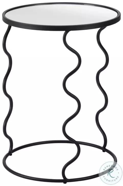 Bastia Black Side Table